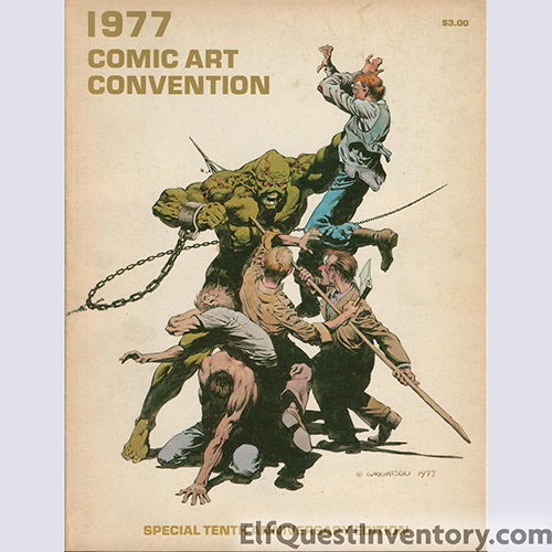 Comic Art Convention Program