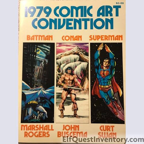Comic Art Convention Program