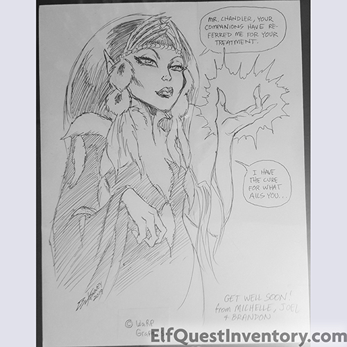 Winnowill get well soon card/art