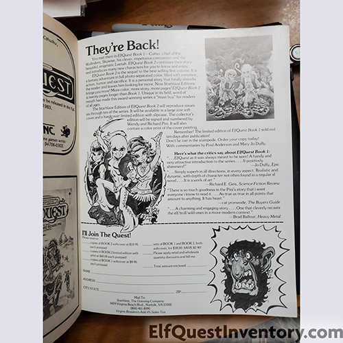 Starblaze Donning book Two Ad