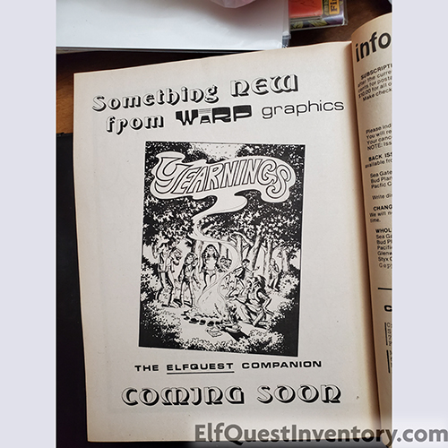 Yearnings early ad