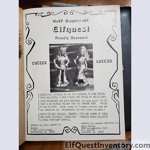 Perth Pewter ad
