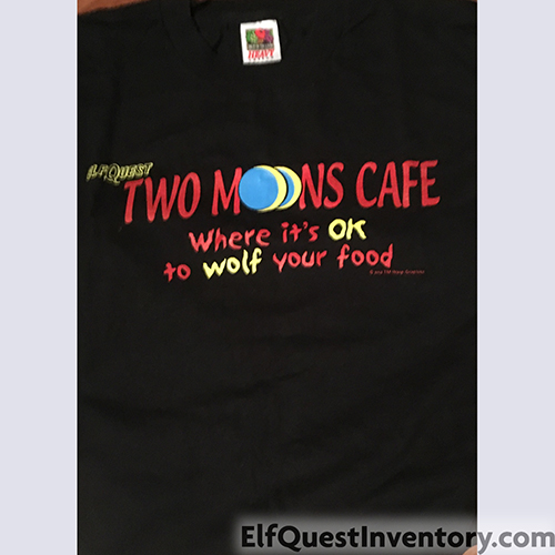 Two Moons Café t-shirt
