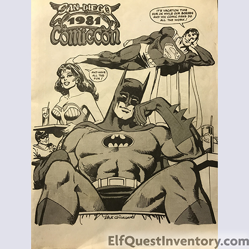 San Diego Comic Con SDCC Souvenir Book