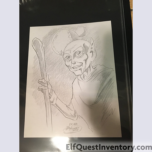 Ekuar sketch by Brandon McKinney