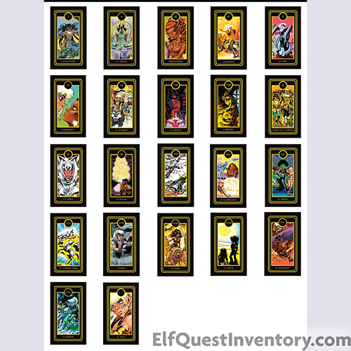 Elfquest French Ulule Tarot Marseillais Cards