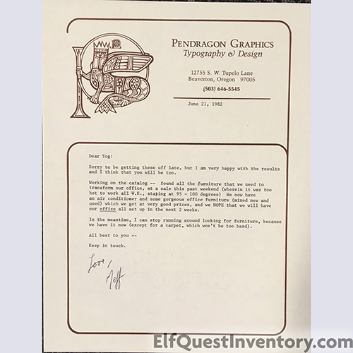 6/21/82 Letter to 