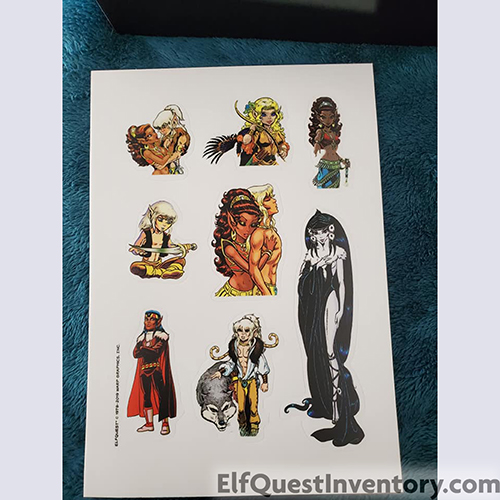Ulule Exclusive Elfquest Sticker Sheet