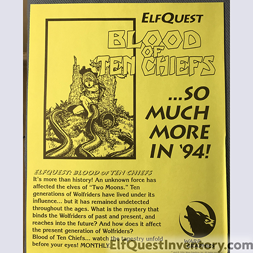 Blood of Ten Chiefs Flyer