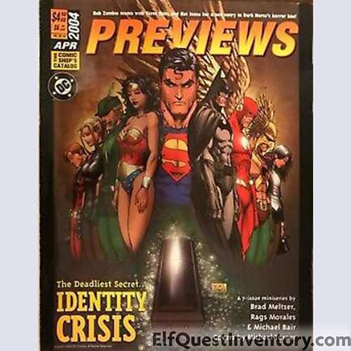 Previews Comic Catalog