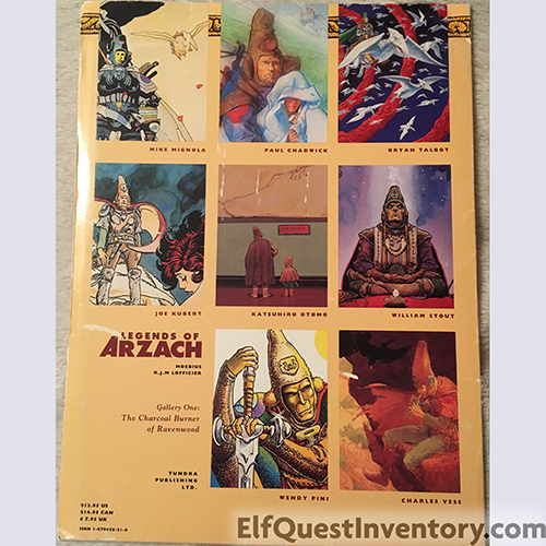 Legends of Arzach Portfolio