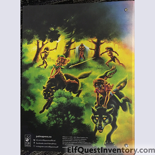 Elfquest Kickstarter binder