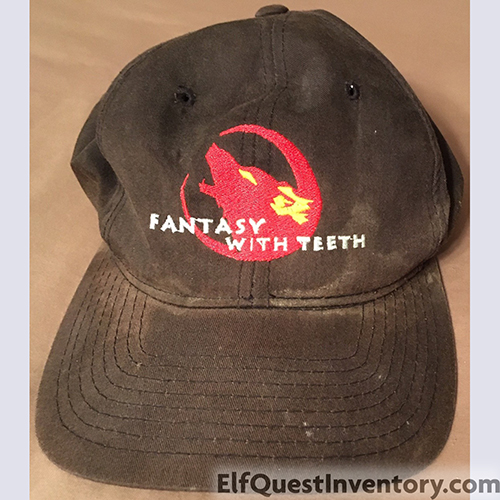 Fantasy with Teeth Anniversary Black hat