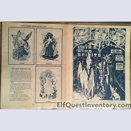 Blueline Elfquest magazine issue 11