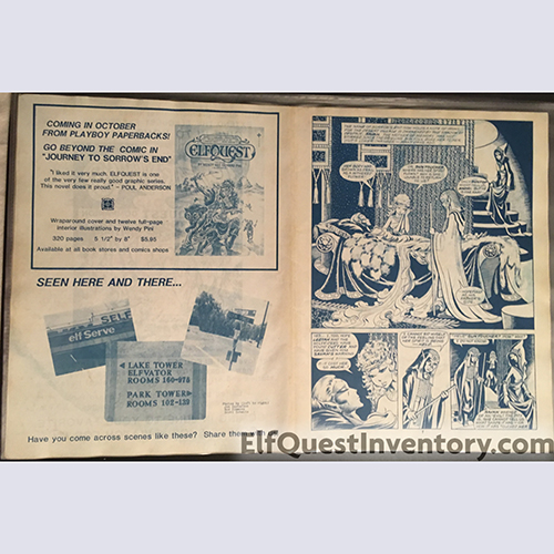 Blueline Elfquest magazine issue 13