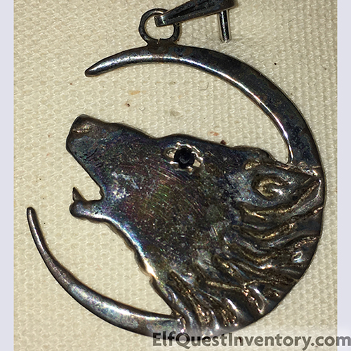 Prototype Silver Pendant Blue Eye 