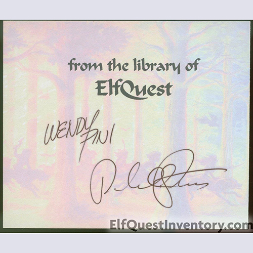 Signed Bookplate