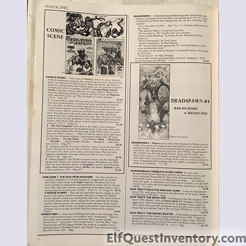 Bud Plant Fantasy and Comic Art Catalog