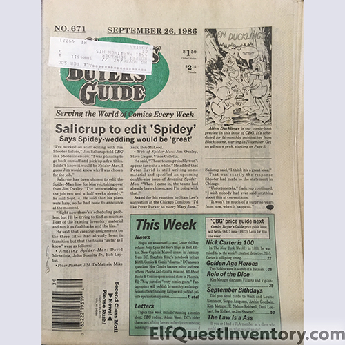 Comics Buyer's Guide
