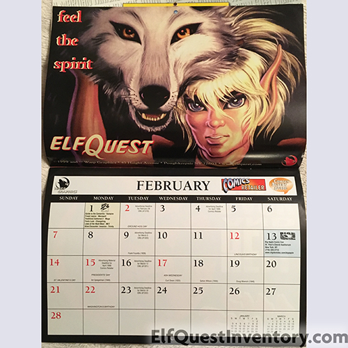 Comics Buyer's Guide Calendar