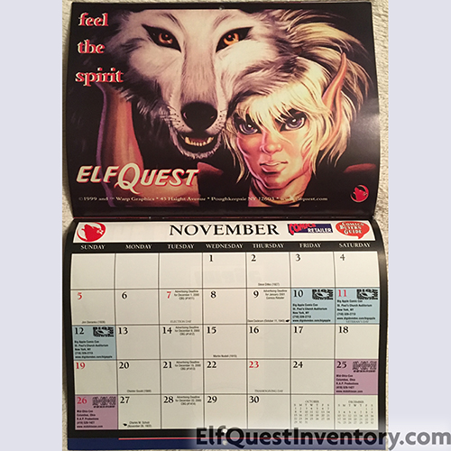 Comics Buyer's Guide Calendar