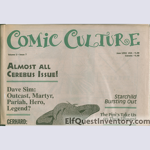 Comic Culture Newspaper
