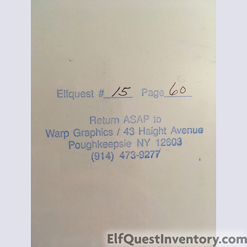 Elfquest Anthology Series page