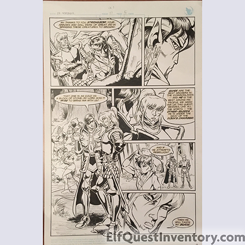 Elfquest Anthology Series page