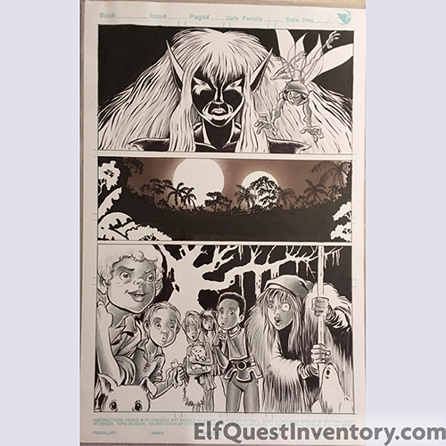 Elfquest Anthology Series page