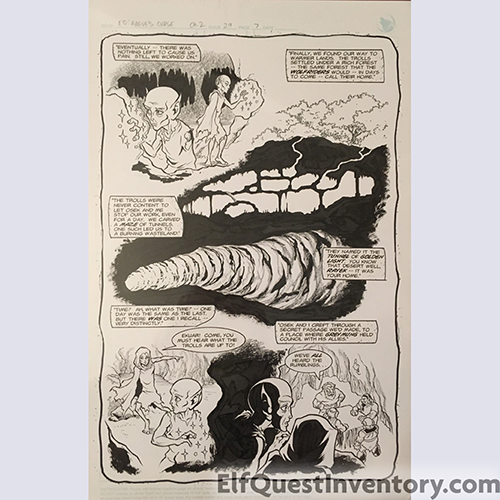 Elfquest Anthology Series page