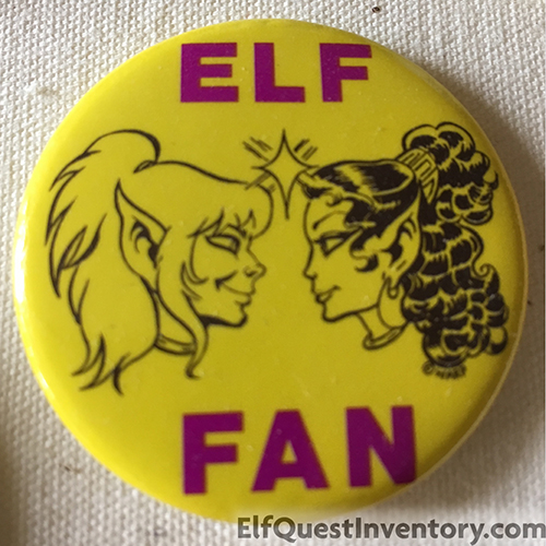 Elf Fan Fanclub Button