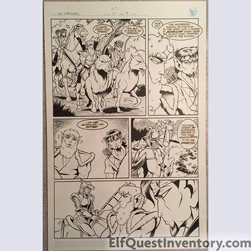 Elfquest Anthology Series page