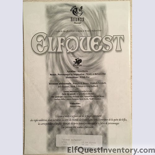 French Elfquest RPG