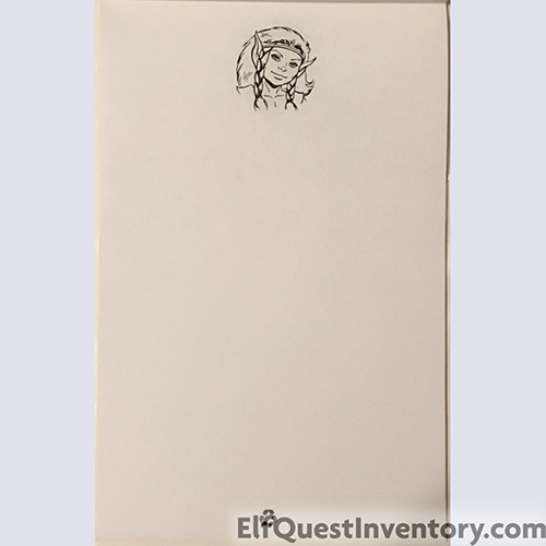 ElfQuest Note Pad