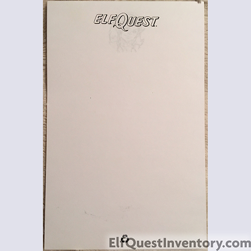ElfQuest Note Pad