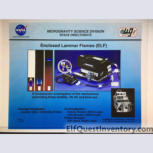 NASA STS-87 Mission Transparencies