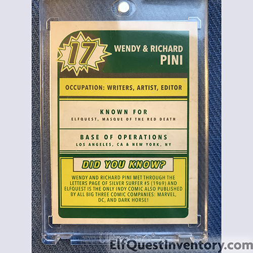 Comic Book All Stars Trading Card