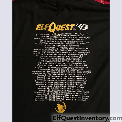 Fantasy with Teeth Tour t-shirt