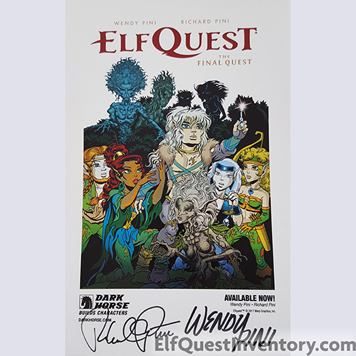 Final Quest postcard