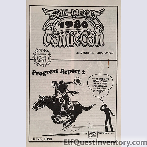 San Diego Comic Con Progress Report 2