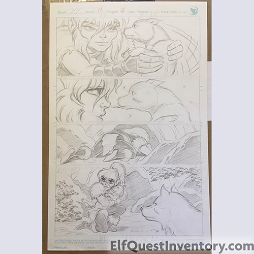 Elfquest Hidden Years #11 pg 16 unused
