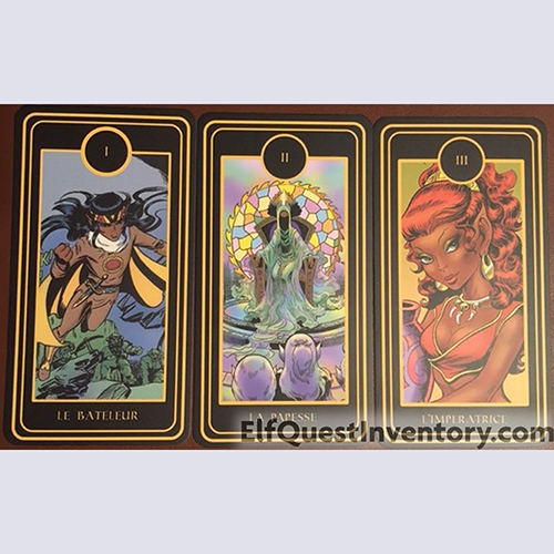 Elfquest French Ulule Tarot Marseillais Cards