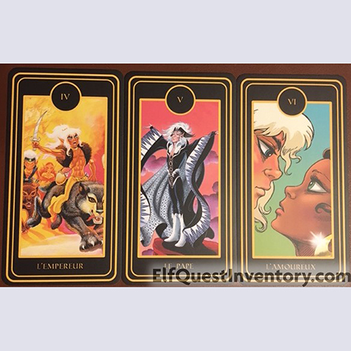 Elfquest French Ulule Tarot Marseillais Cards