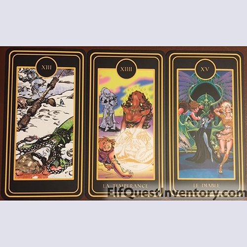 Elfquest French Ulule Tarot Marseillais Cards
