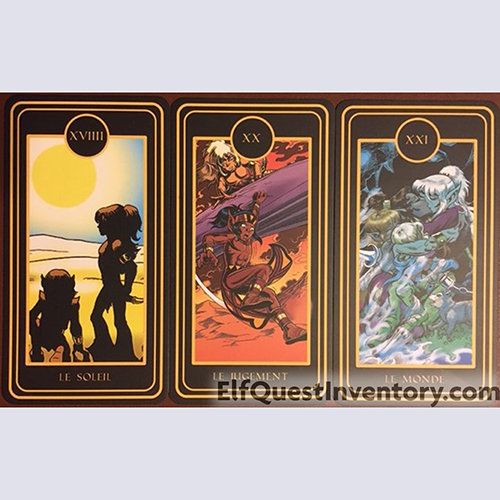 Elfquest French Ulule Tarot Marseillais Cards