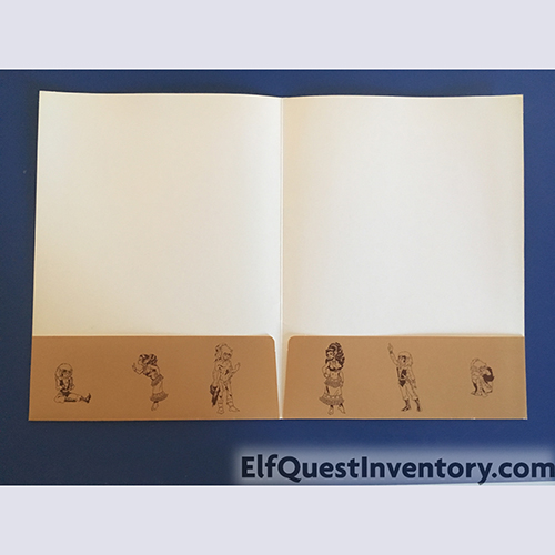Elfquest Retailer Promo Folder w/ Inserts