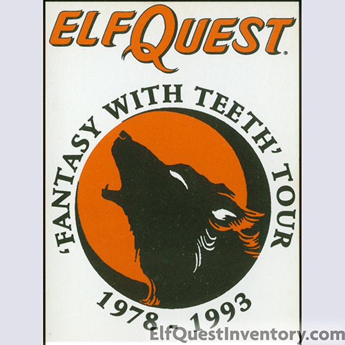 Fantasy with Teeth Tour Card