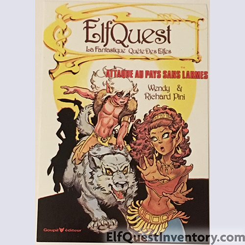 La Fantastique Quete des Elfes Postcard