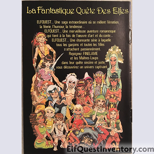 Les Pays des Elfes Promotional Booklet