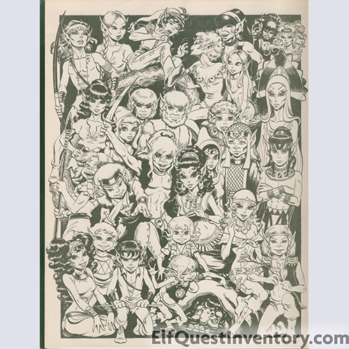 Original Quest Wolfriders Print Promotional